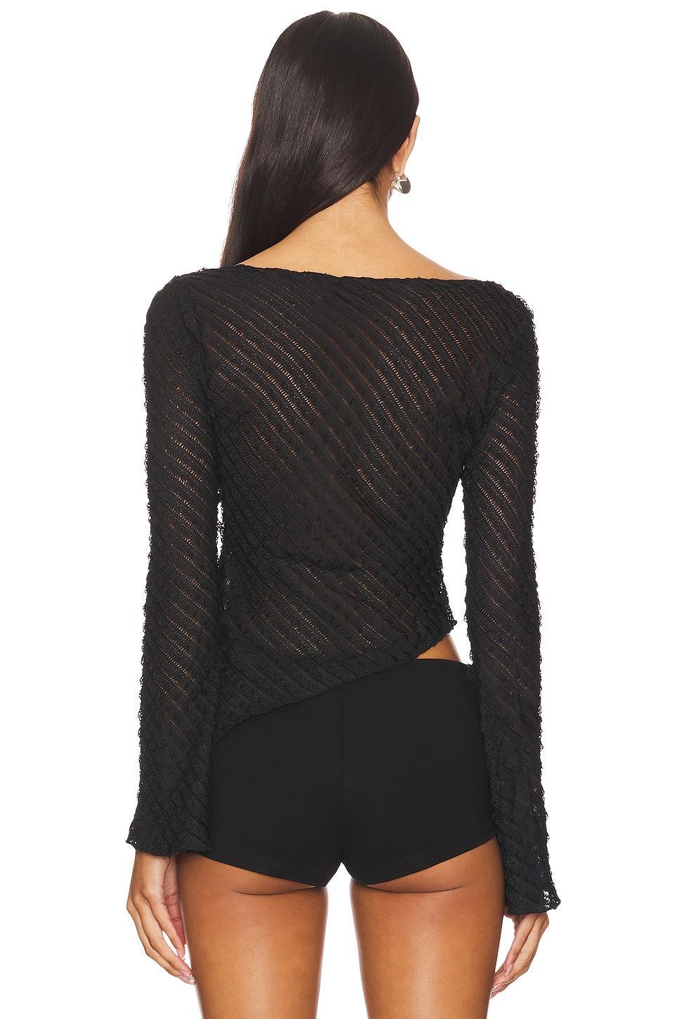 Jayne Long Sleeve Top superdown Product Image