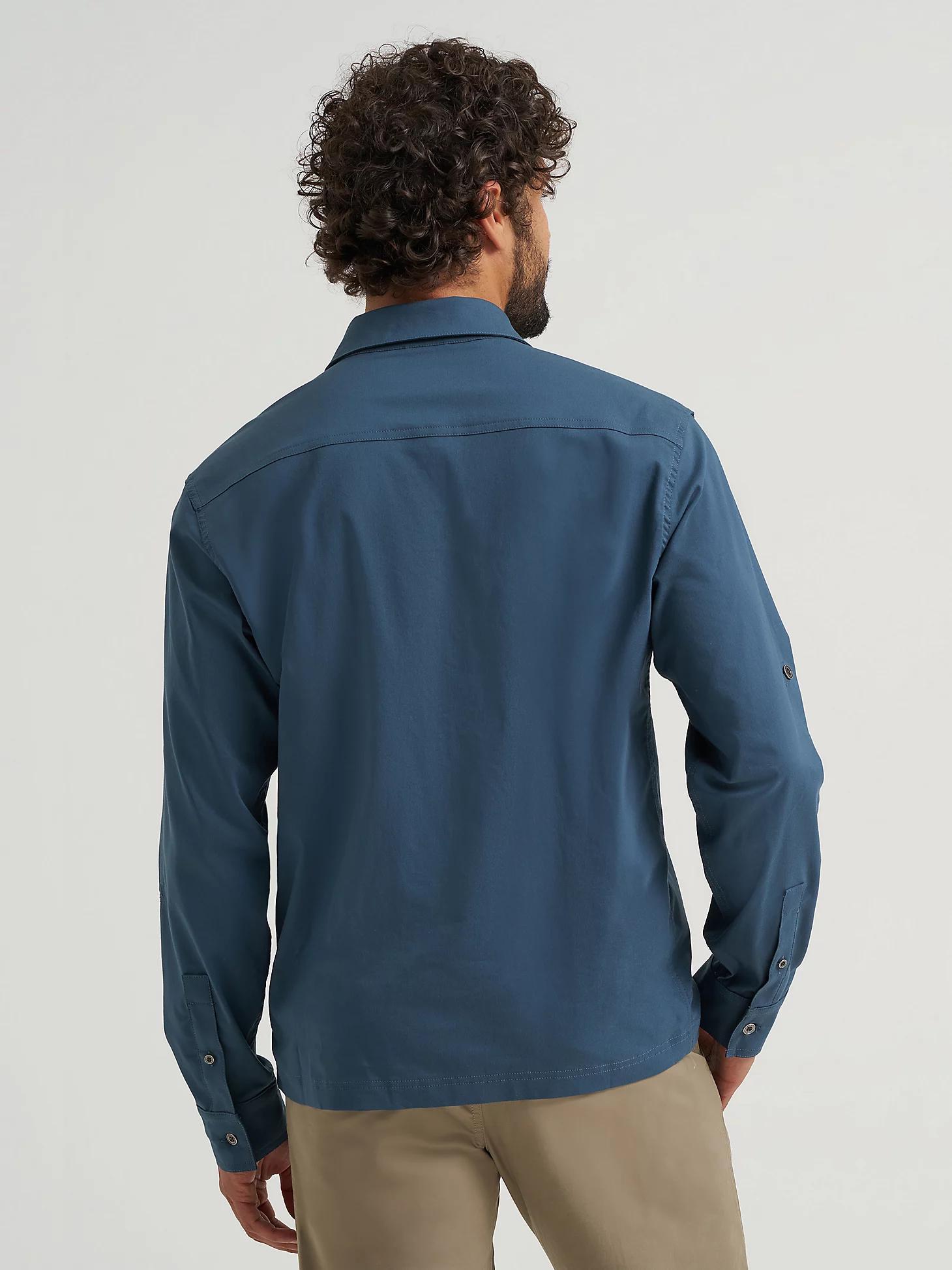 Men's Outdoor Stretch Solid Shirt | Men's SHIRTS | Wrangler® Product Image