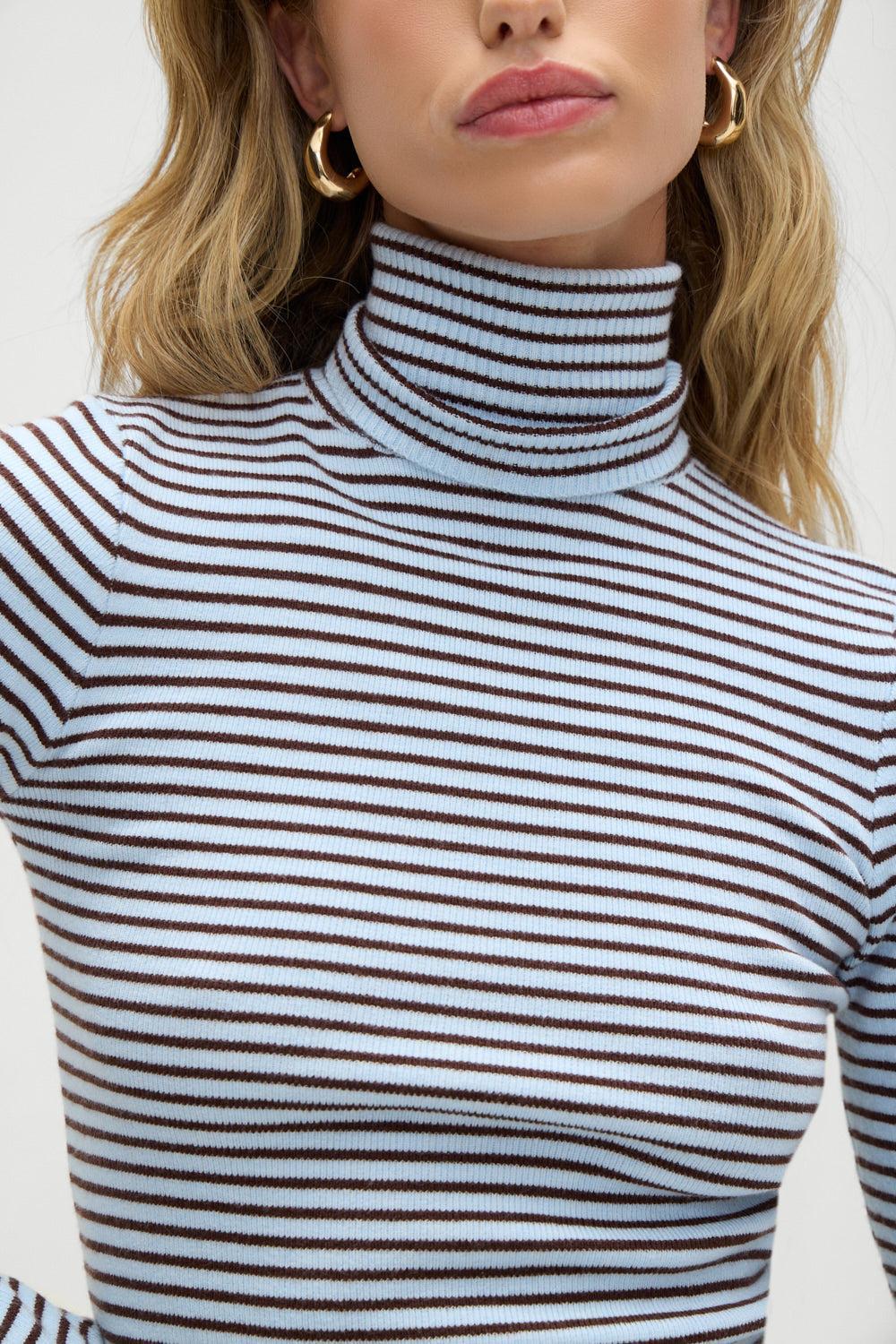 Marialla Mini Skort - Montauk Stripe Product Image