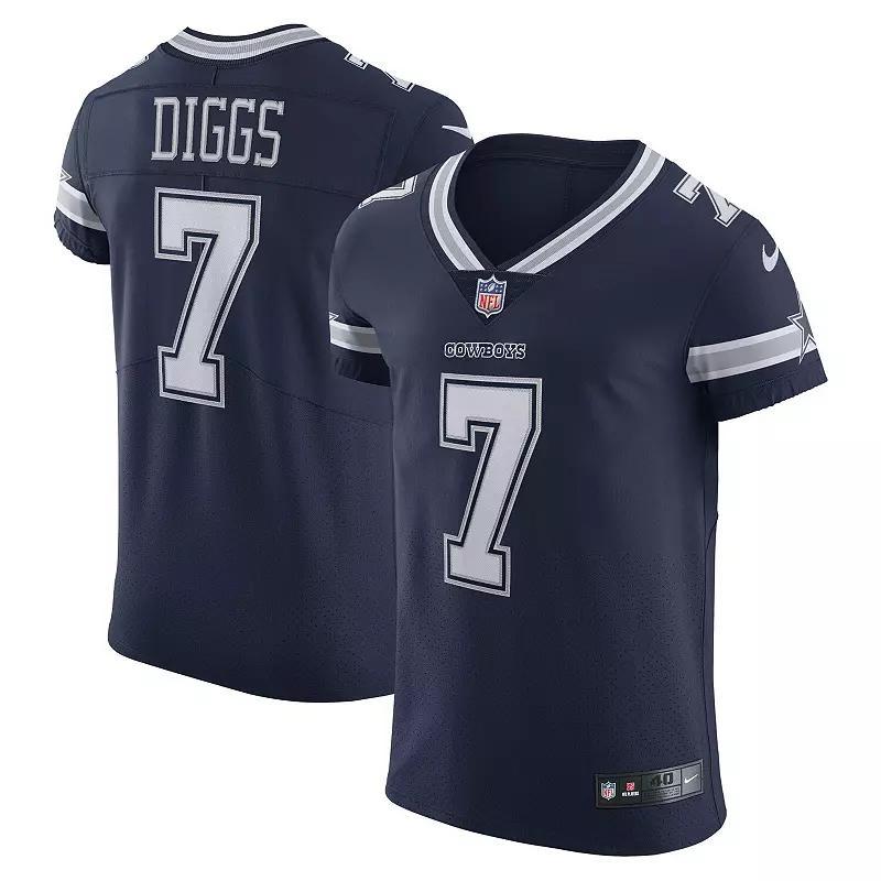 Men's Nike Trevon Diggs Navy Dallas Cowboys Vapor Elite Jersey, Size: 40, Blue Product Image