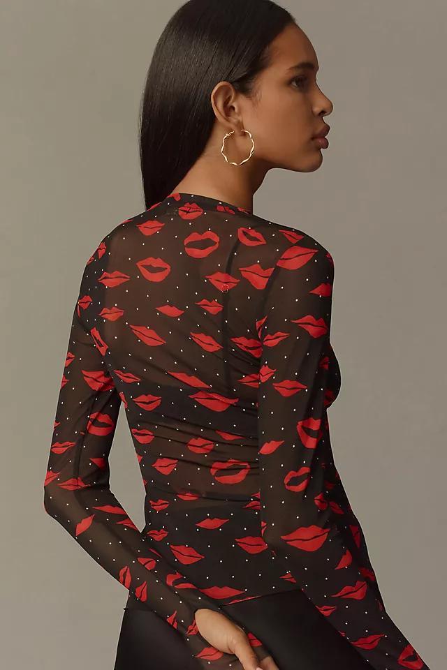 AFRM Kaylee Mesh Long-Sleeve Top Product Image