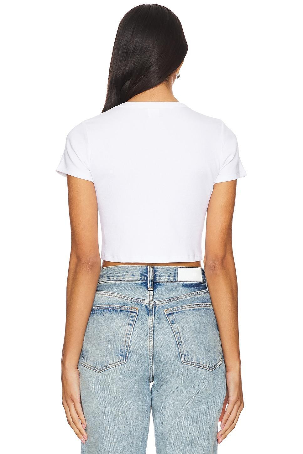 Kelly Crop Slim Fit Tee LESET Product Image