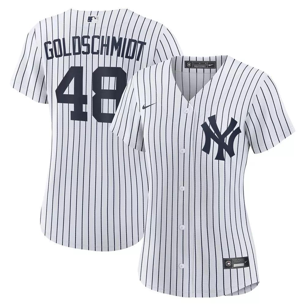 Women's Nike Paul Goldschmidt White New York Yankees Home Replica Jersey, Size: Medium Product Image