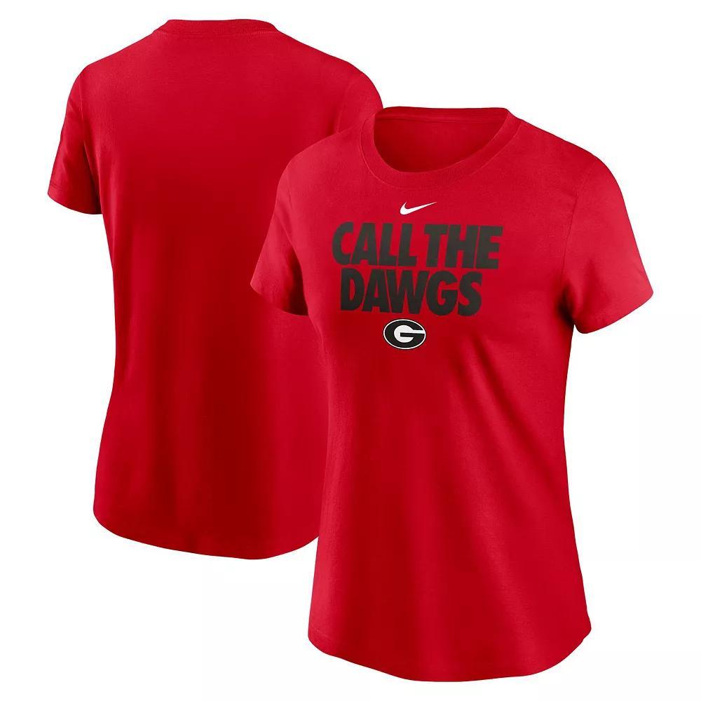 Women's Nike Scarlet Ohio State Buckeyes Local Ultimate Chant T-Shirt, Size: Medium, Red Product Image