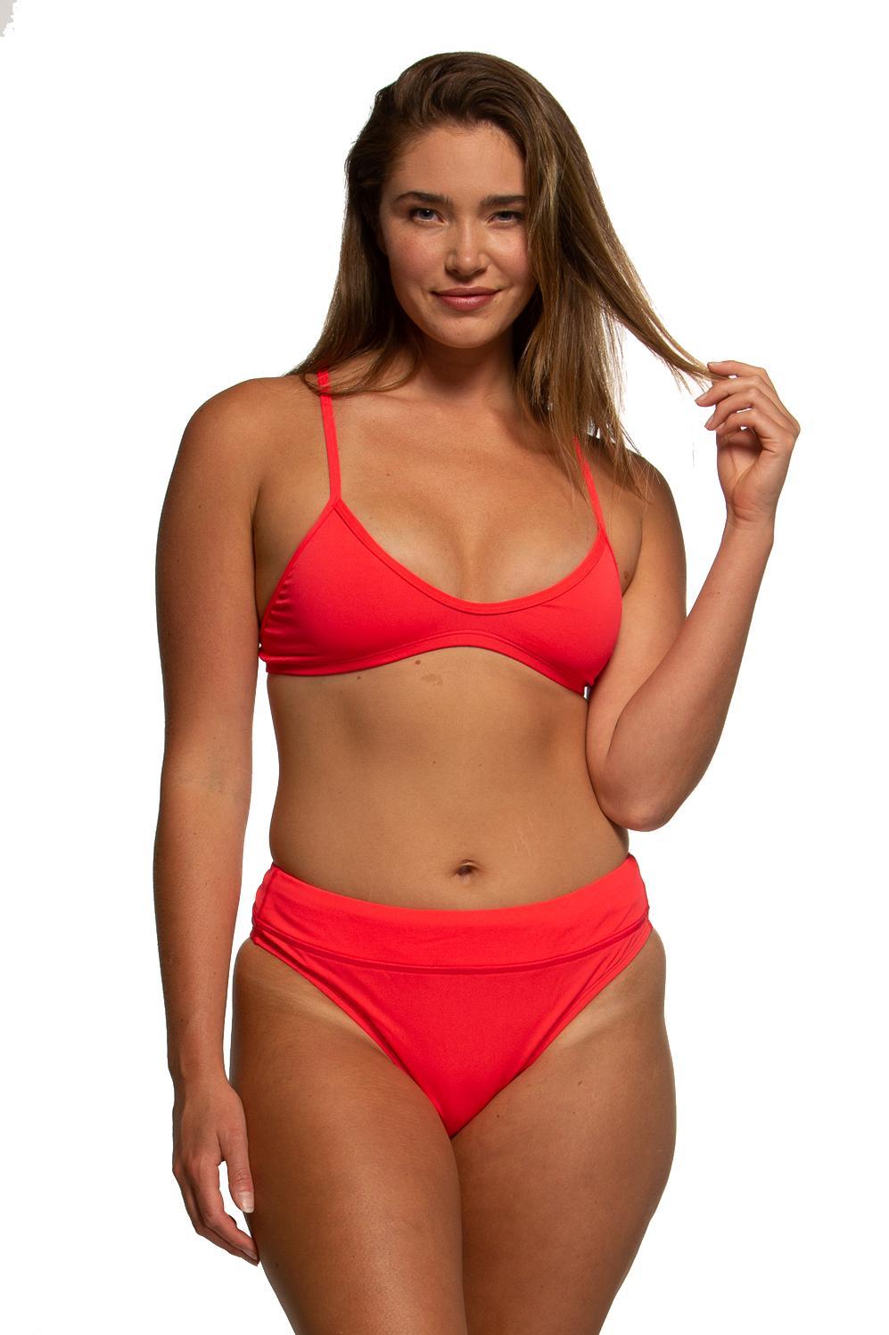 Zoe Bikini Bottom - Strawberry Female Product Image