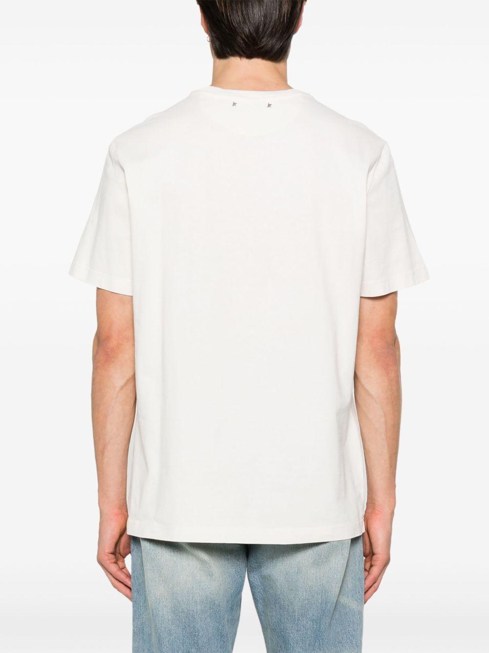Worn-White T-shirt Product Image