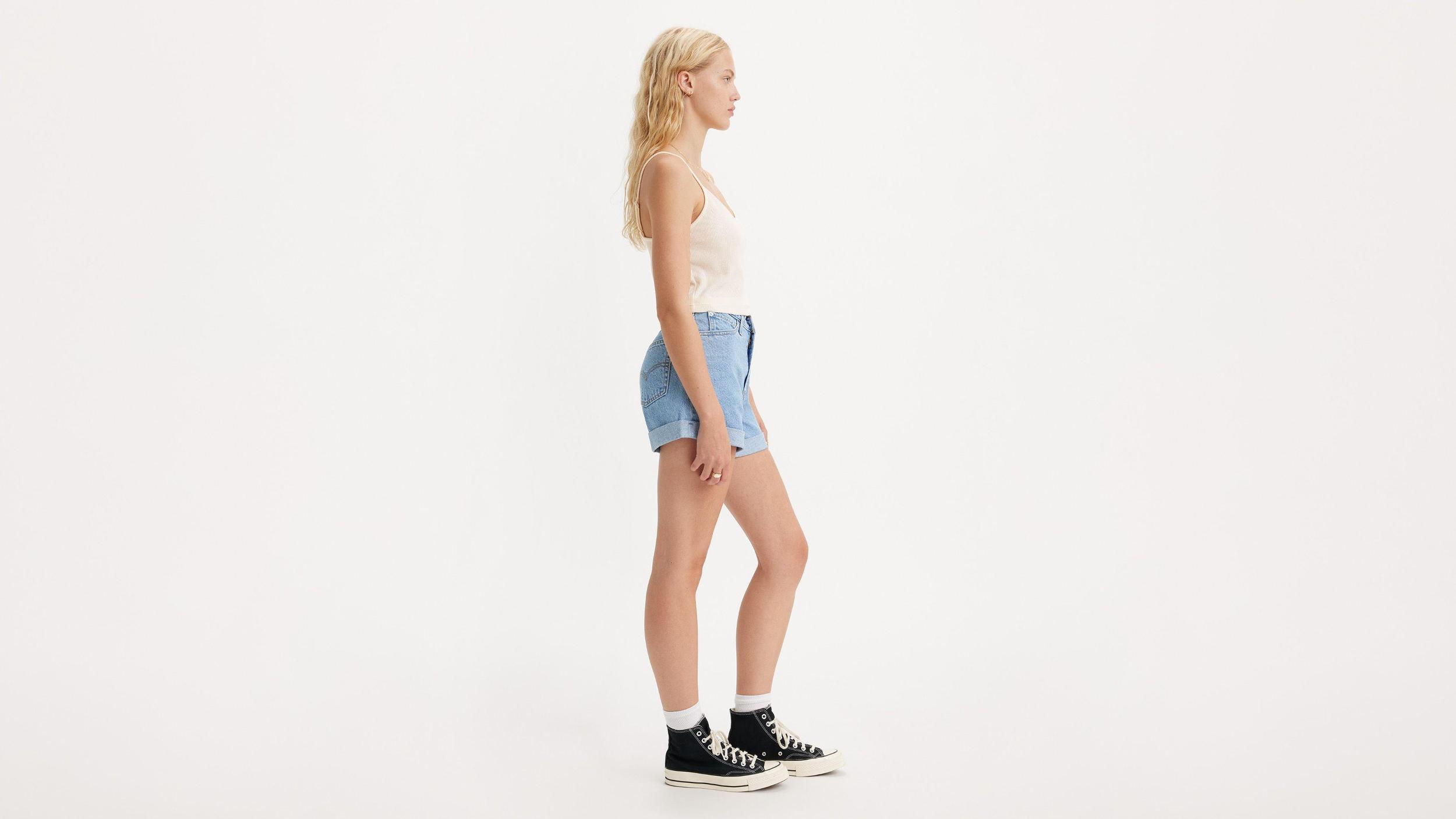 Rolled 80s Mom Women's Shorts Product Image