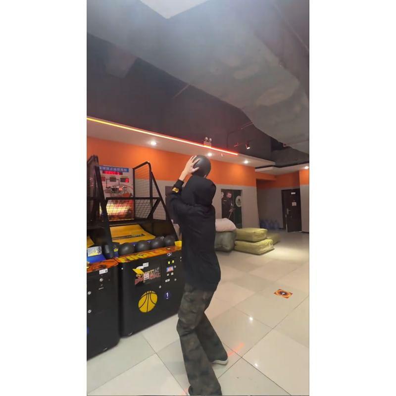 Mid Rise Camouflage Flared Pants Product Image