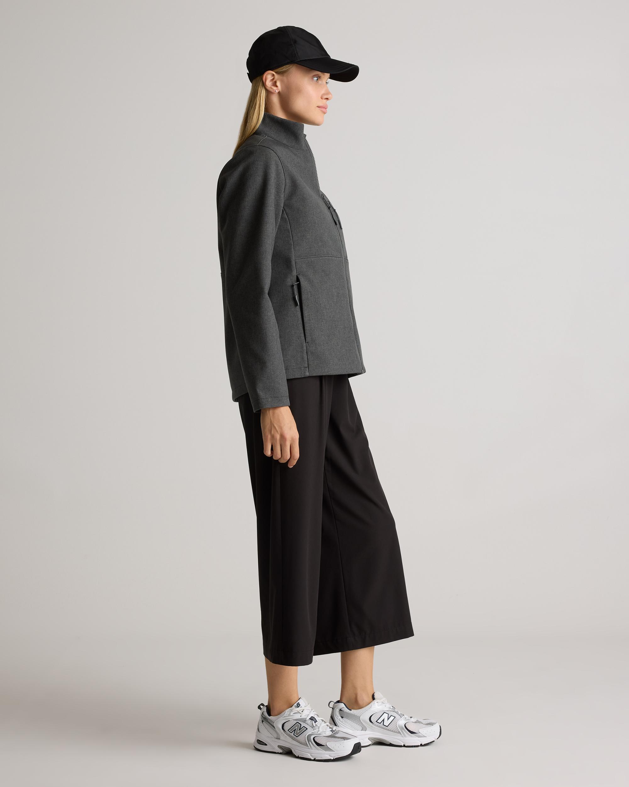 Quince | Women's Softshell Fleece-Lined Full-Zip Jacket Recycled Polyester Product Image