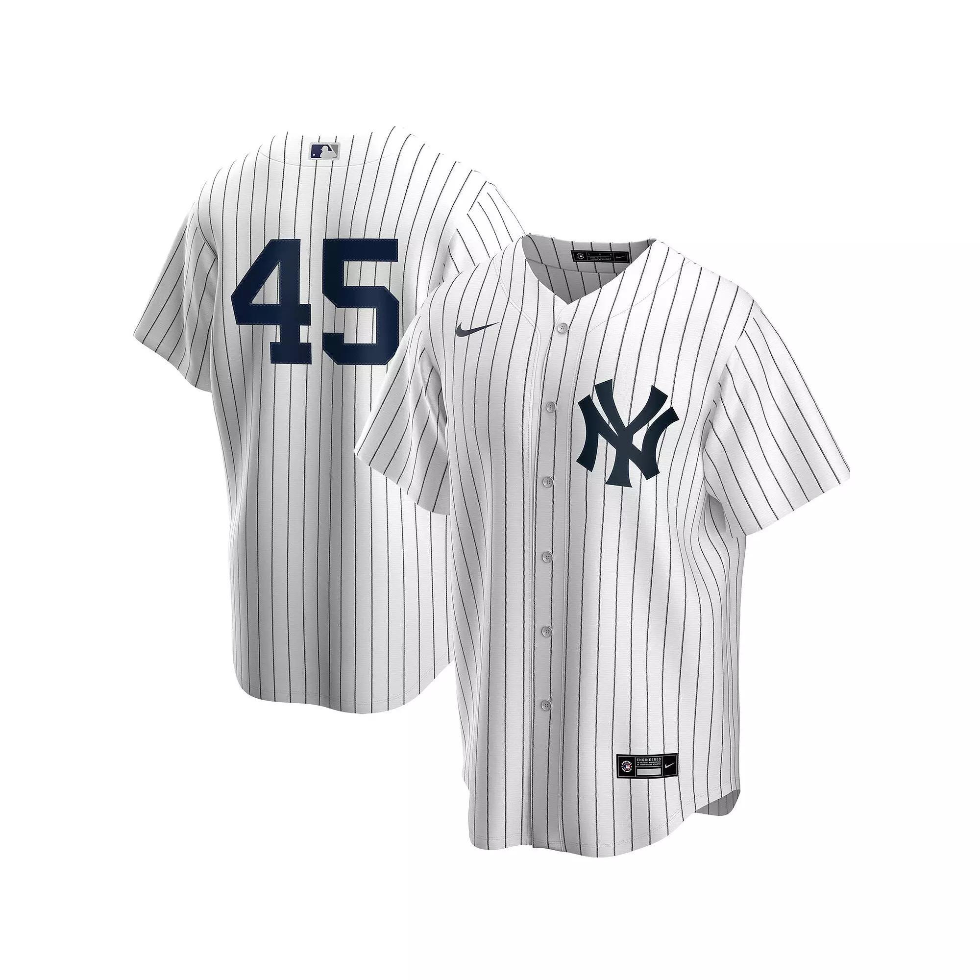 Men's Nike Gerrit Cole White New York Yankees Home Replica Player Name Jersey, Size: 2XL Product Image