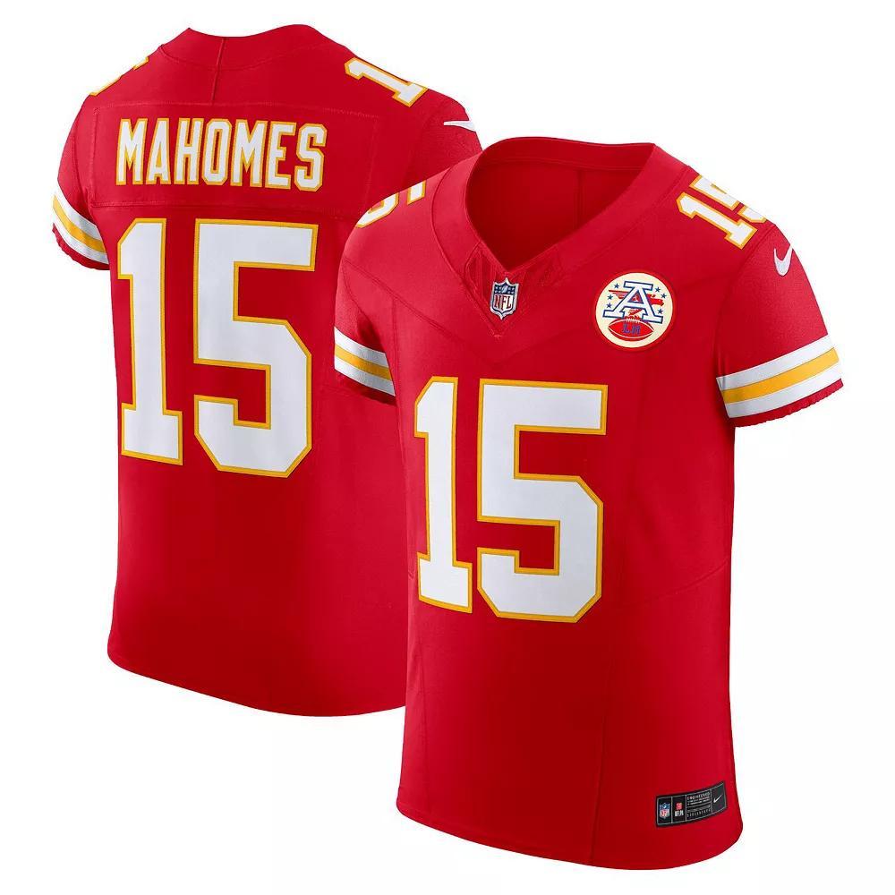 Men's Nike Patrick Mahomes Red Kansas City Chiefs Vapor F.U.S.E. Elite Jersey, Size: 56 Product Image