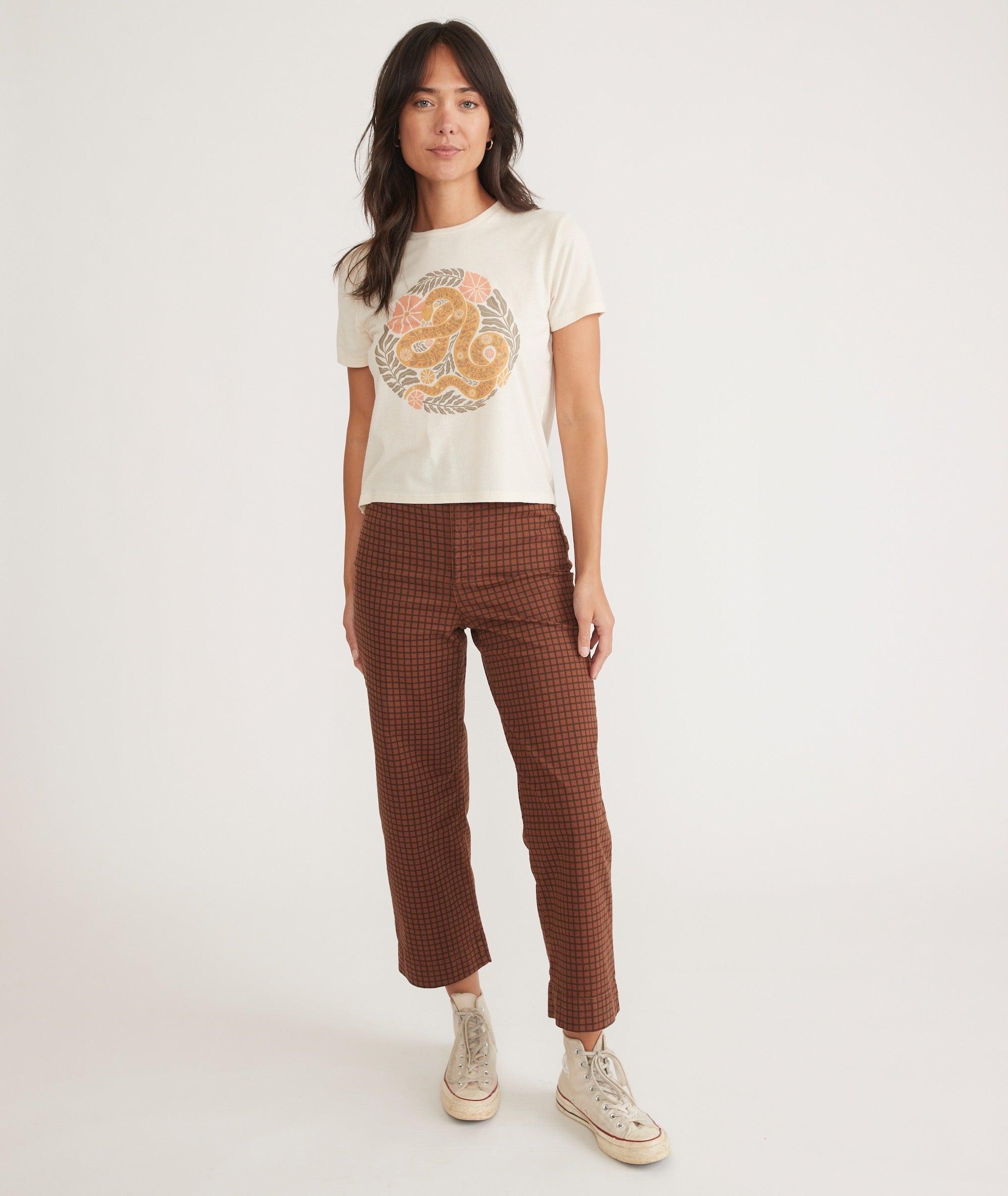 Re-Spun Crop Graphic Tee Product Image
