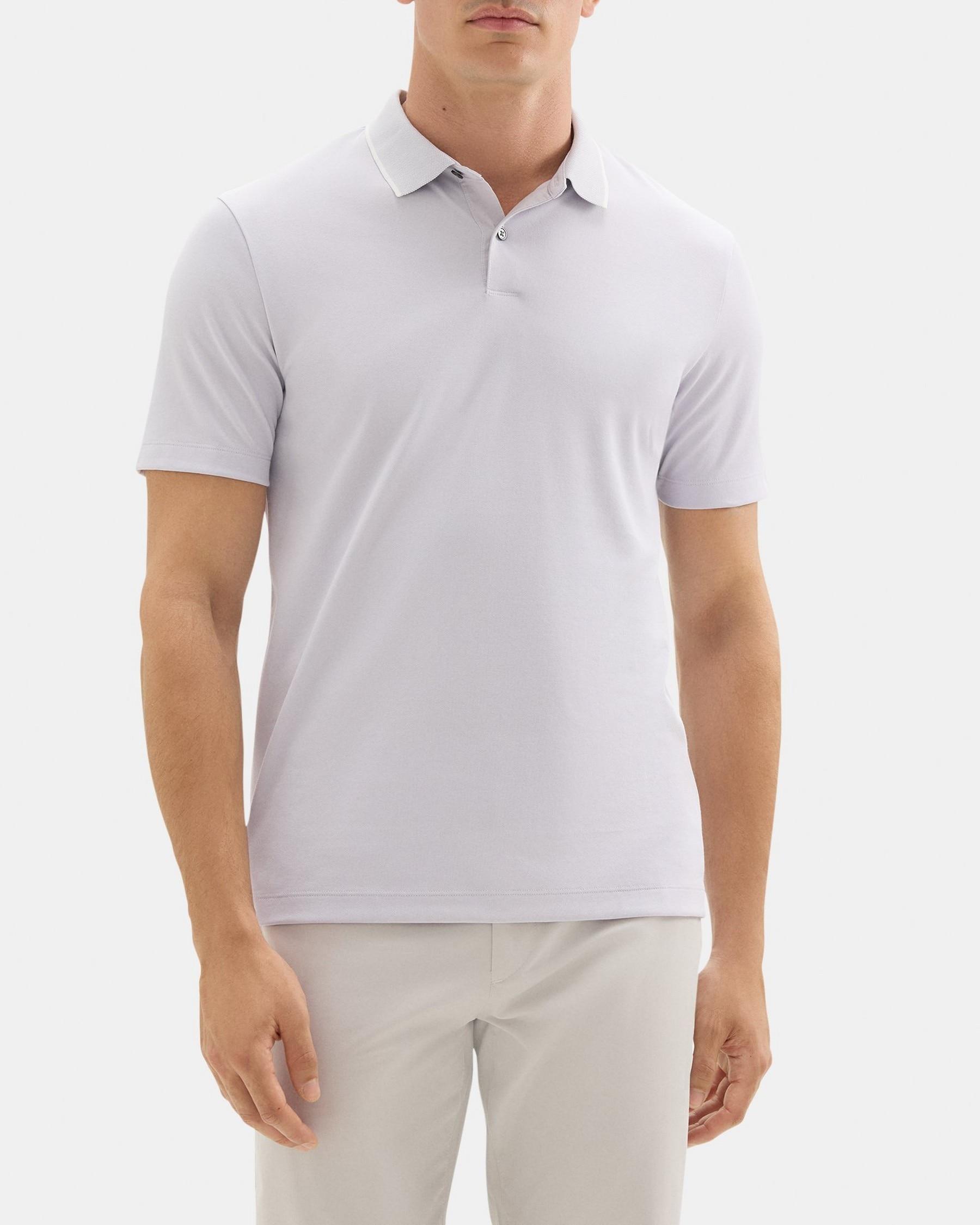 Standard Polo in Piqué Cotton Product Image