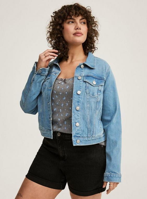 Modern Denim Trucker Product Image