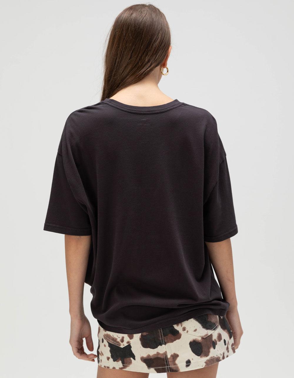 BRIXTON Outlaw Womens Oversized Tee - BLACK Product Image