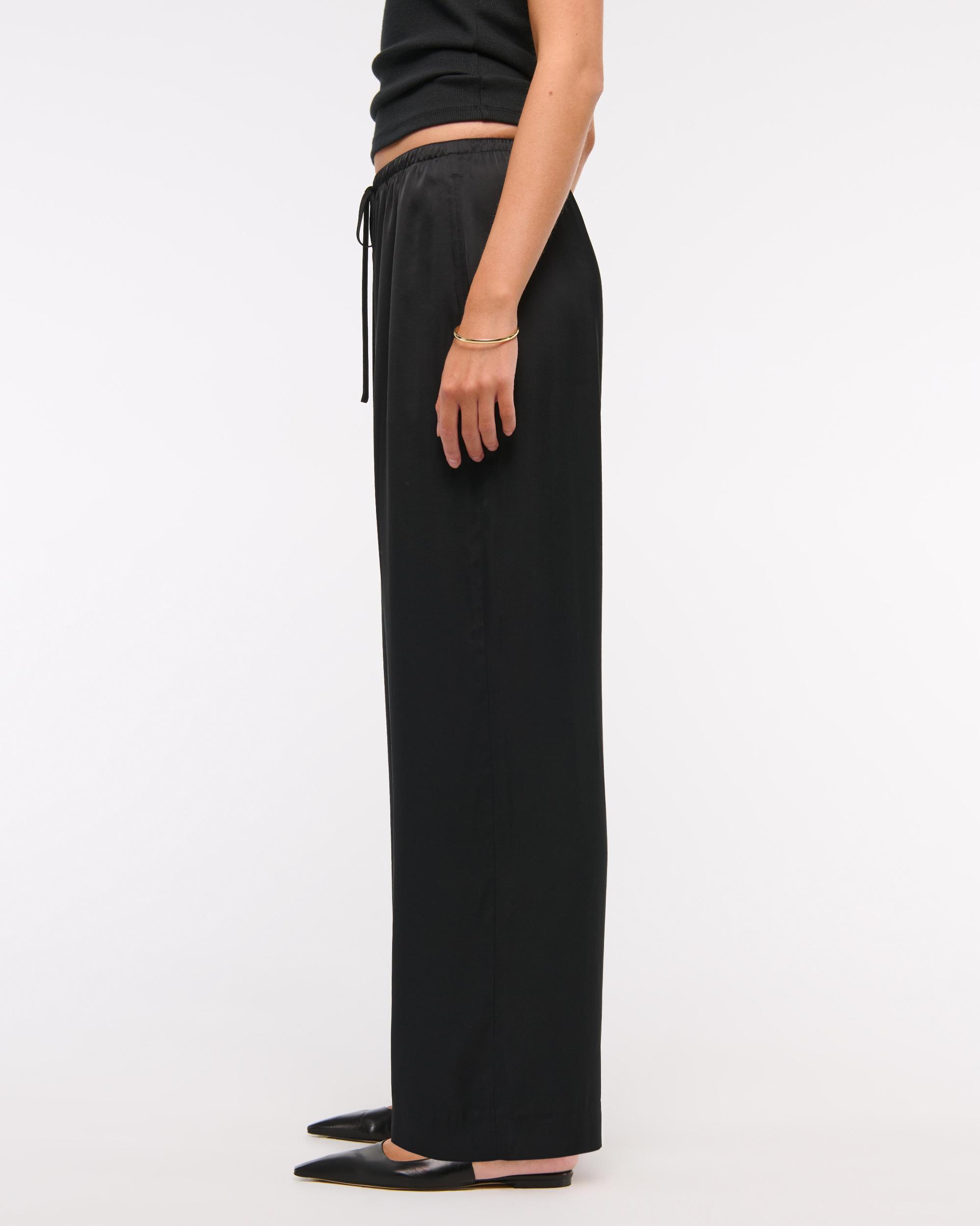 Satin Pull-On Pant Product Image