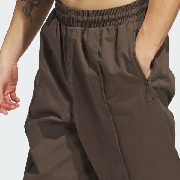 adidas Skateboarding Pintuck Pants (Gender Neutral) Black 2XS Unisex Product Image