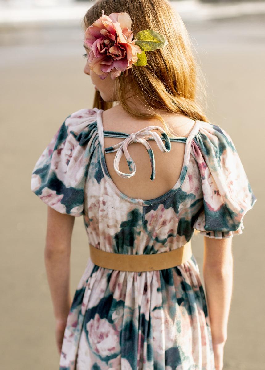 Arella Dress in Cool Watercolor Girls Product Image