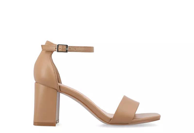 Journee Valenncia Womens SuperNatural Shades Tru Comfort Foam Dress Sandals Product Image