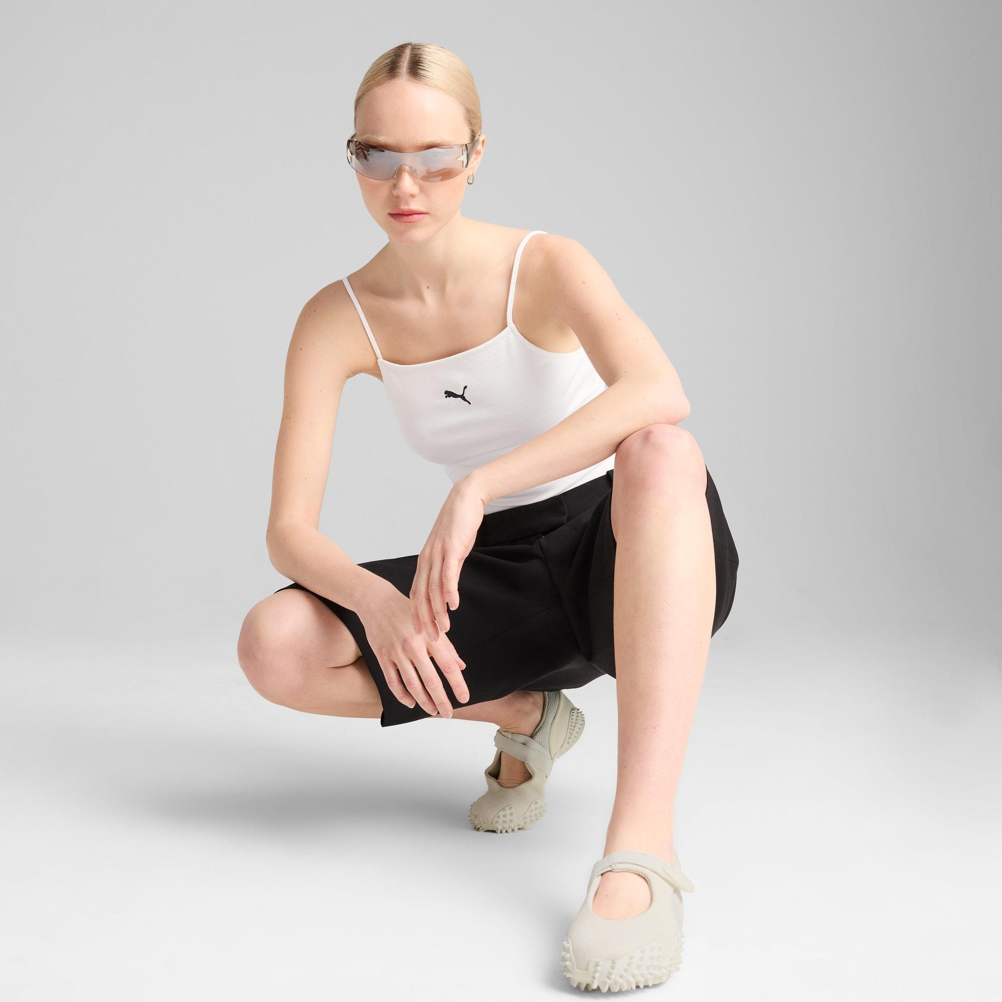 WARDROBE ESSENTIALS Women's Ribbed Tank Top Product Image