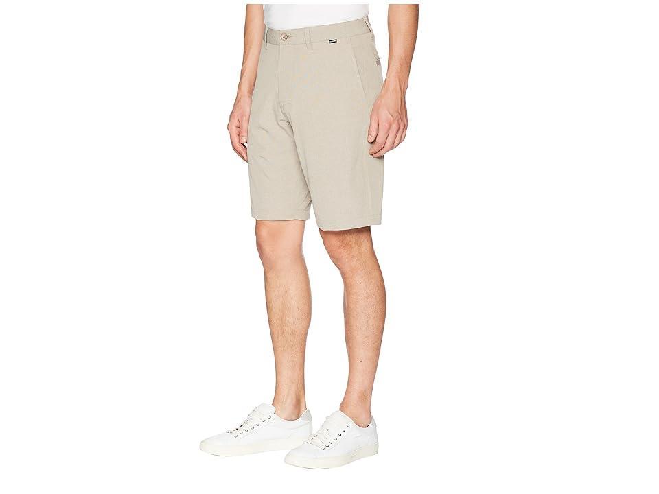 TravisMathew Beck Tic Weave Performance Stretch 9.5 Inseam Shorts Product Image