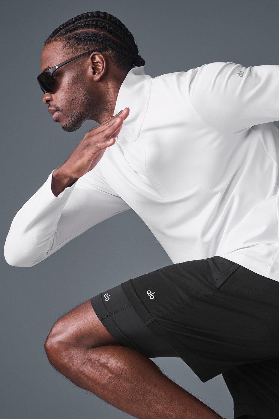 Alo Yoga | Conquer 1/4 Zip Reform Long Sleeve Sweatshirt Product Image