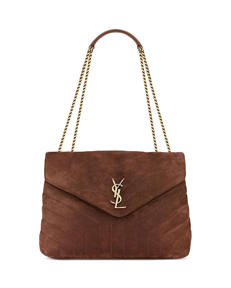 Womens Loulou Medium Shoulder Bag in Quilted Leather Product Image