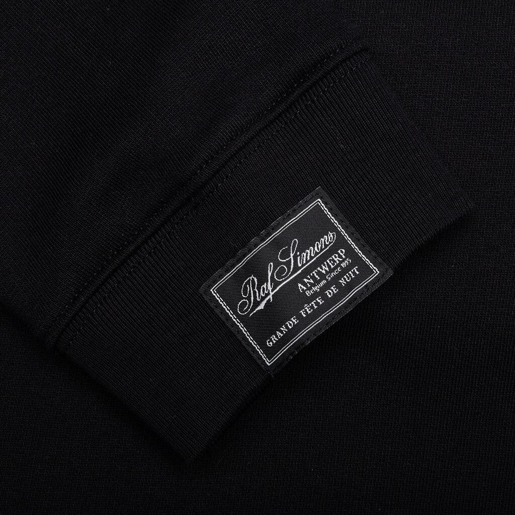 Regular Fit Hoodie Die Cast Print - Black Male Product Image