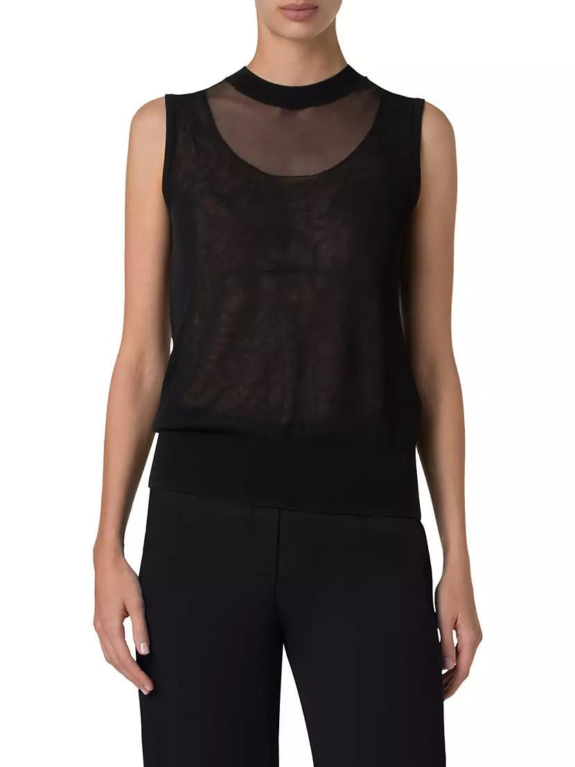 Semi-Sheer Layered Top Product Image