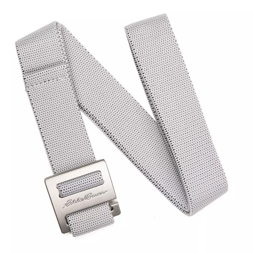 Men's Eddie Bauer 1.75-in. Stretch Webbing Backcountry Active Belt, Size: Small, Black Product Image