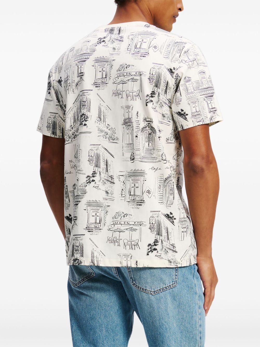 x Jorge Parra all-over print t-shirt  Product Image