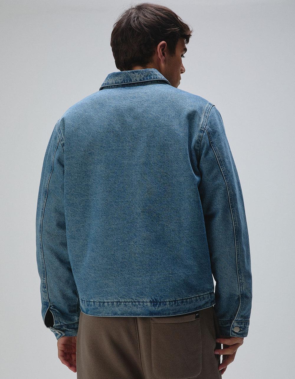 RSQ Mens Denim Workwear Jacket Product Image