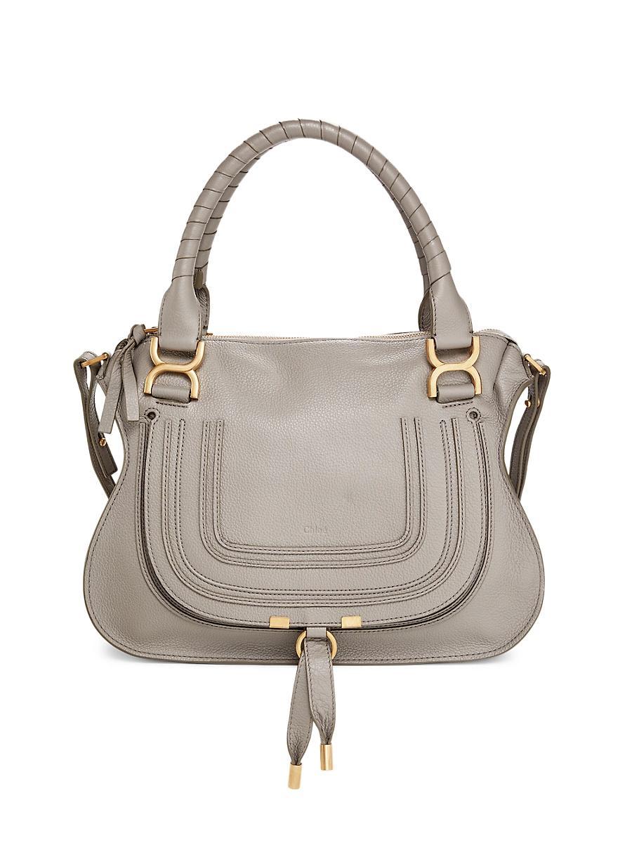 Chloe Marcie Medium Leather Satchel Product Image