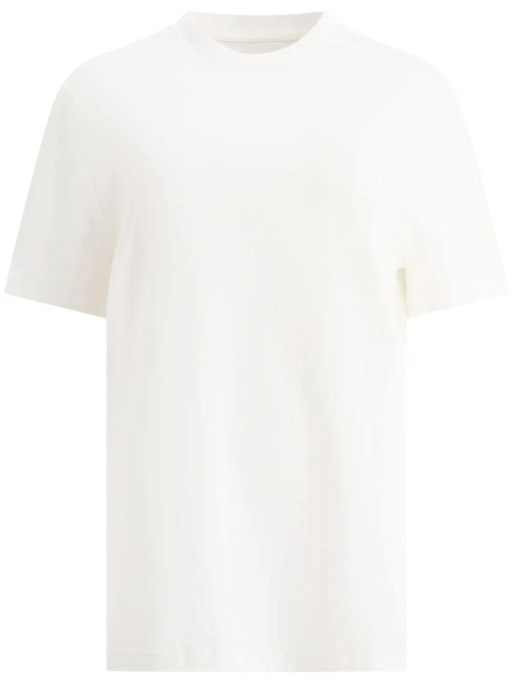JIL SANDER Logo-print T-shirt T-shirts In White Product Image