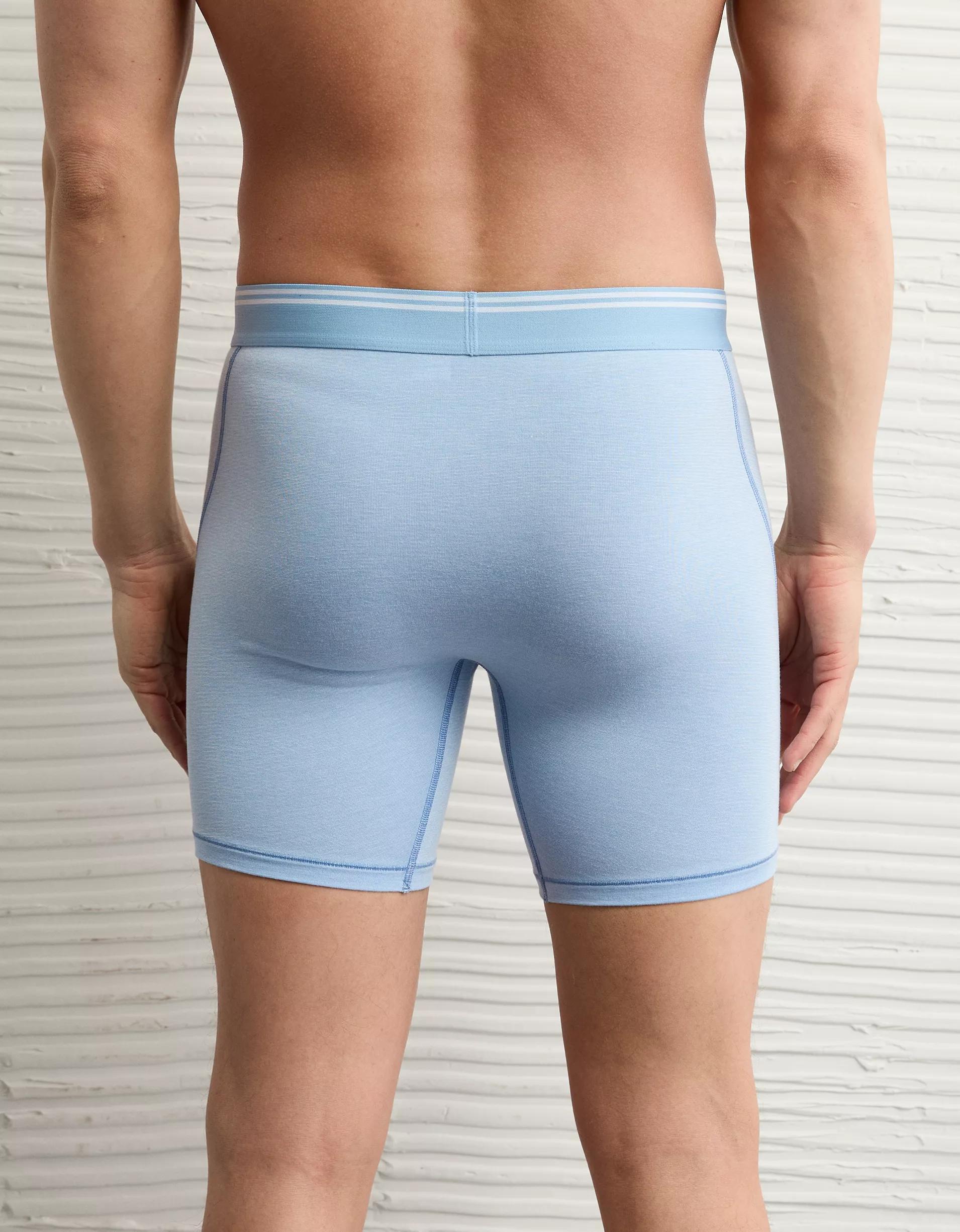 AEO Men's Eggplant 6" Ultra Soft Boxer Brief Product Image