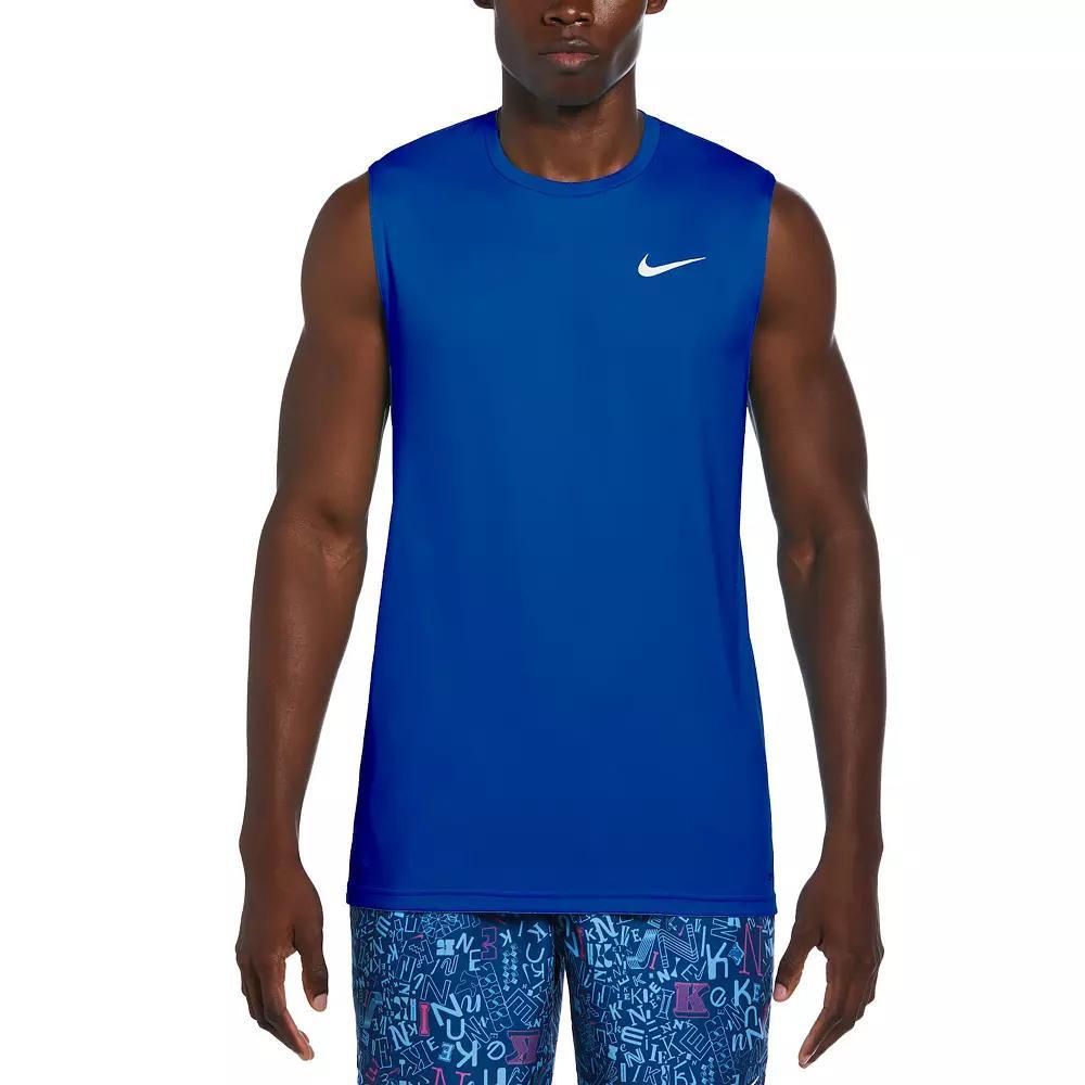 Mens Nike Dri-FIT UPF 40+ Essential Sleeveless Hydroguard Swim Tee Product Image