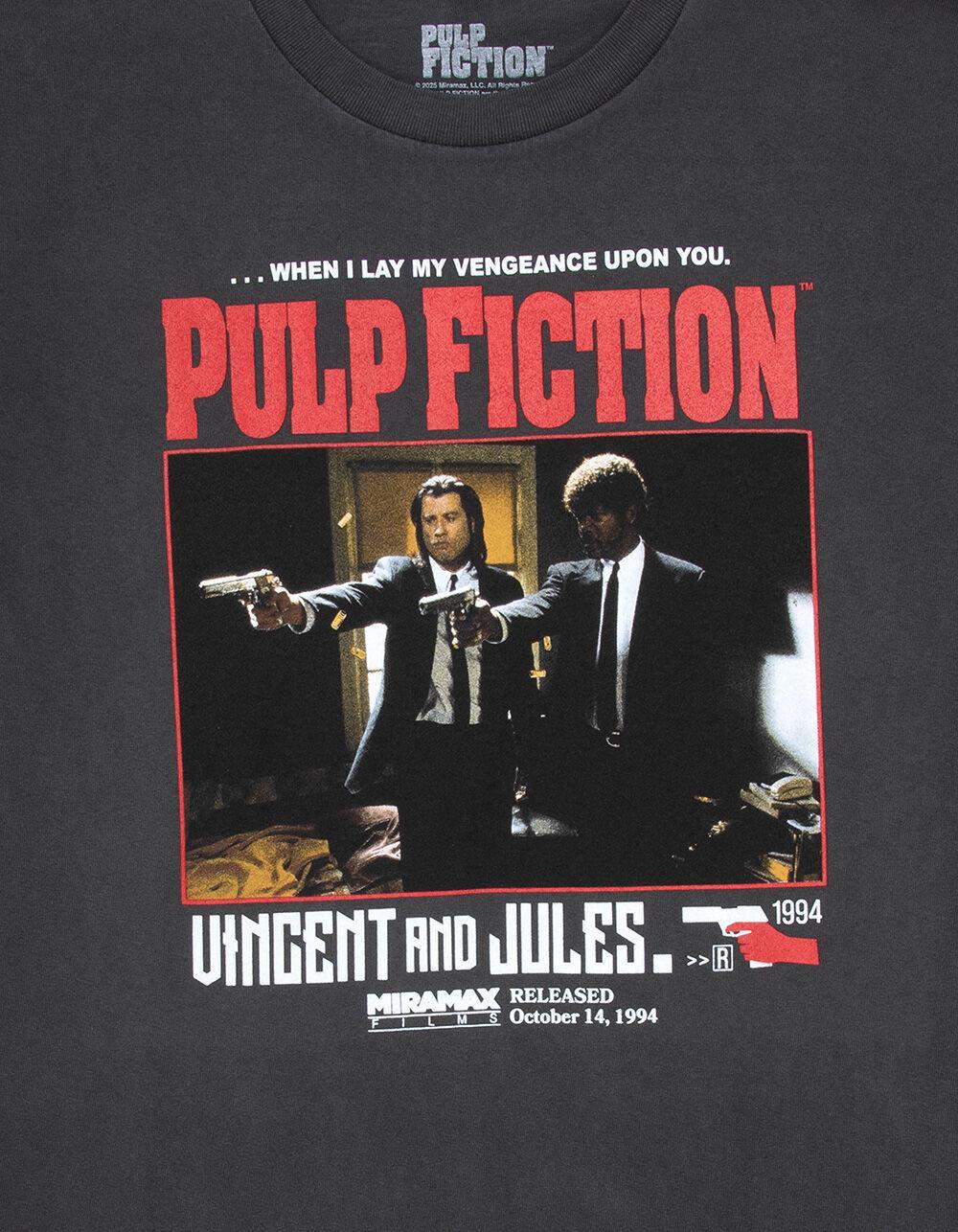 PULP FICTION Mens Tee - WASHED BLACK Product Image