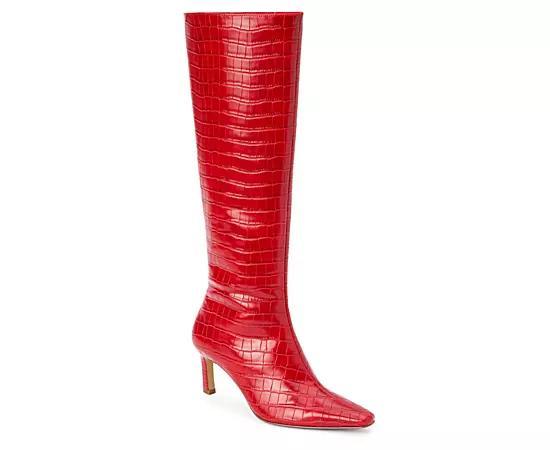 Coconuts by Matisse Robbie Women's Knee-High Boots, Size: 9, Red Croc Product Image