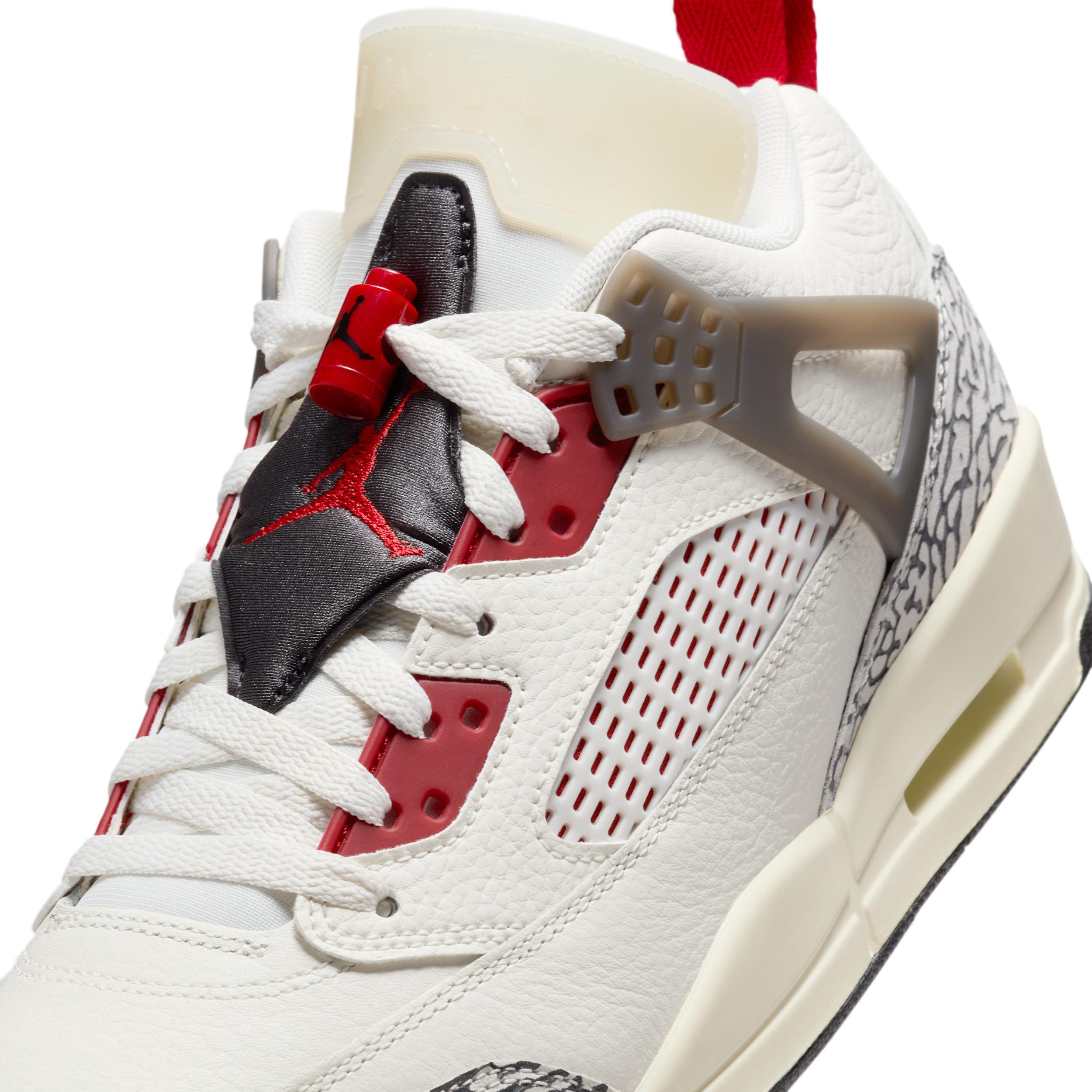 Jordan Mens Spizike Low Casual Shoes in Sail/Anthracite/Coconut Milk Product Image