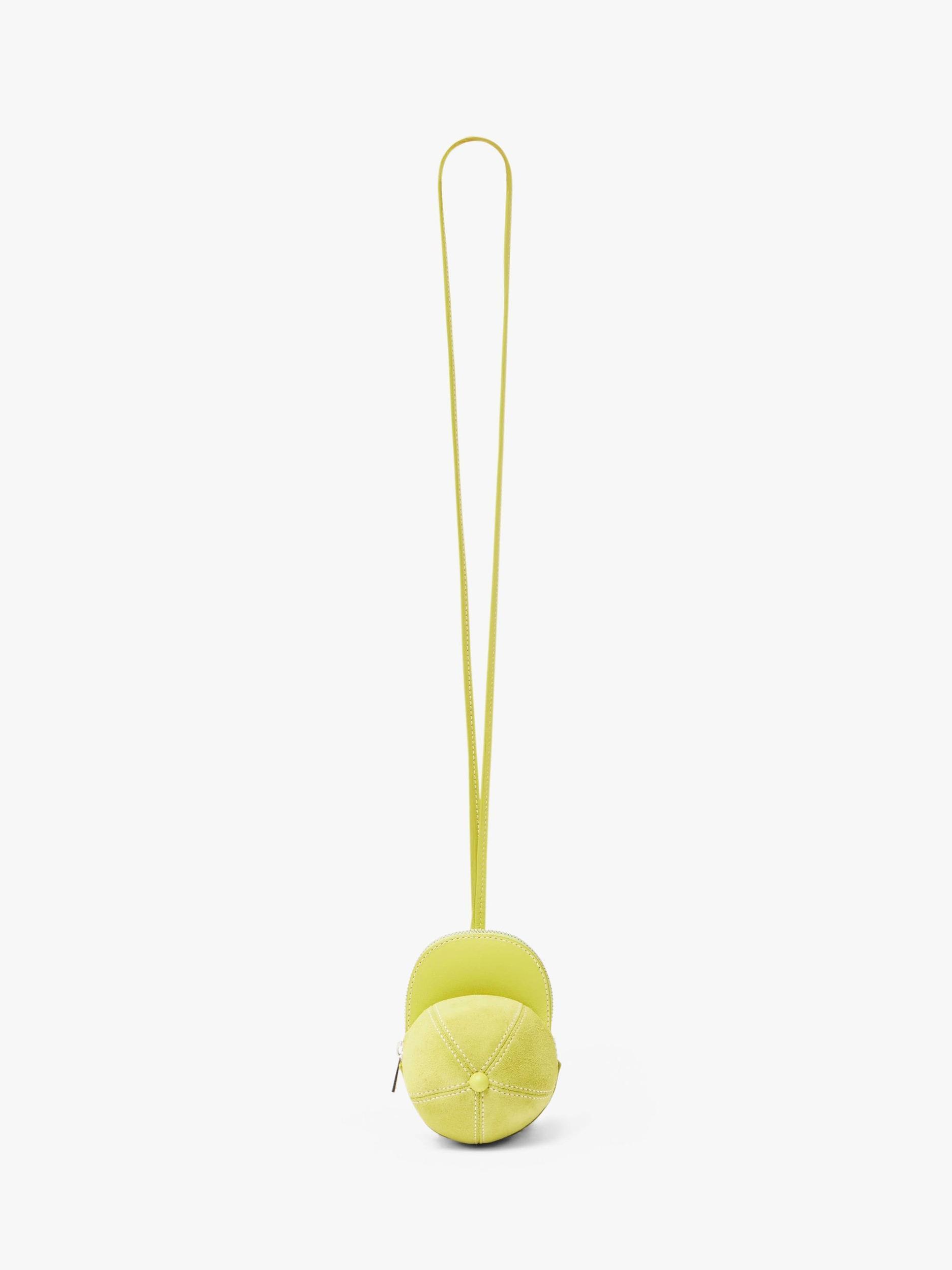MINI CAP BAG - SUEDE CROSSBODY BAG Product Image