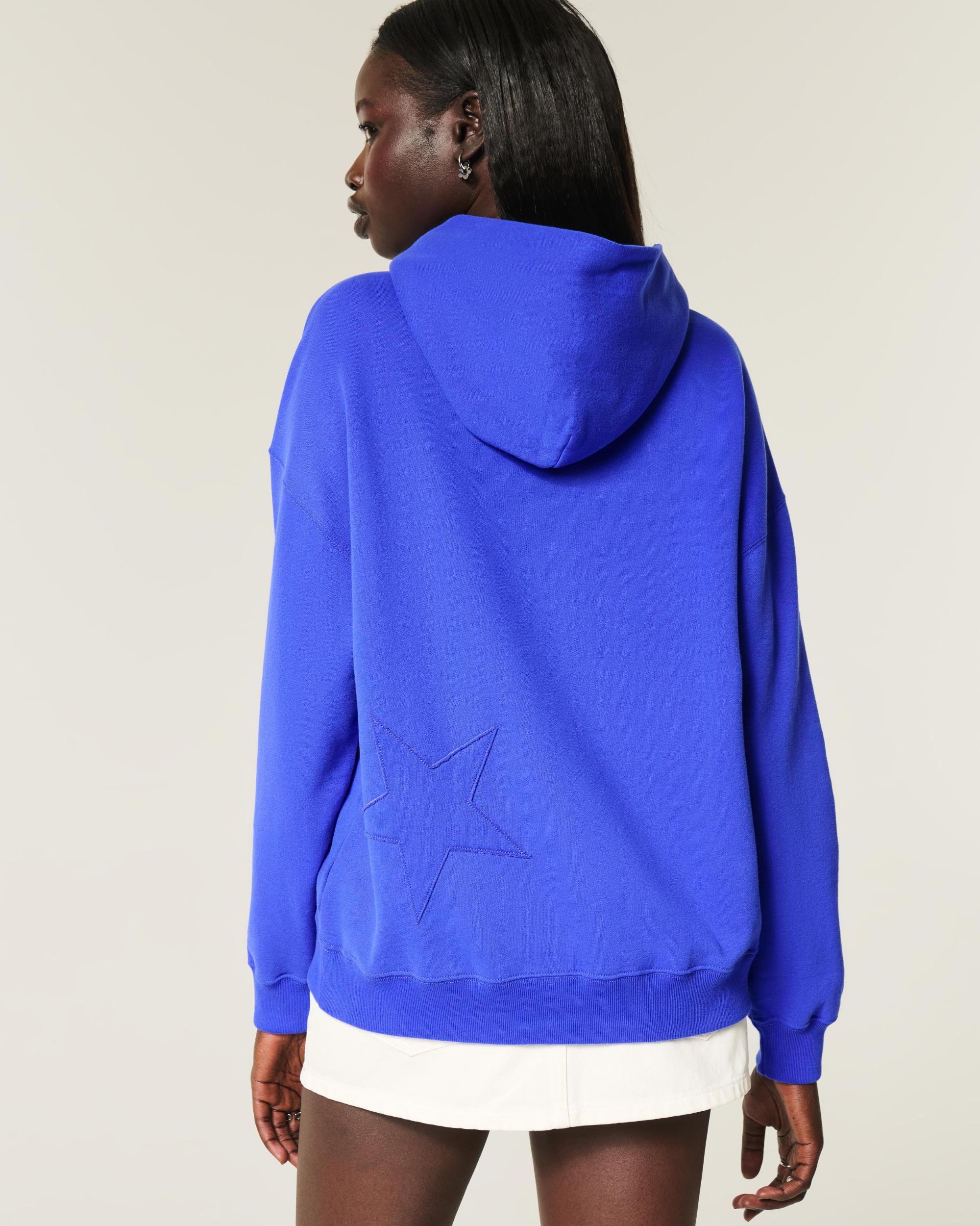 Oversized Floral Graphic Hoodie Product Image
