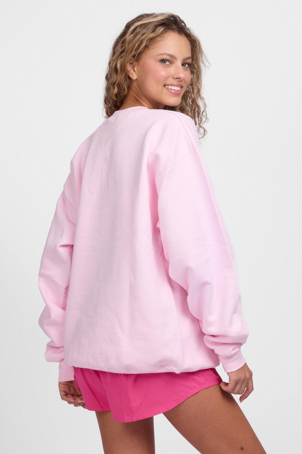 Roxanne Oversized Fleece Crewneck - Maria Female Product Image