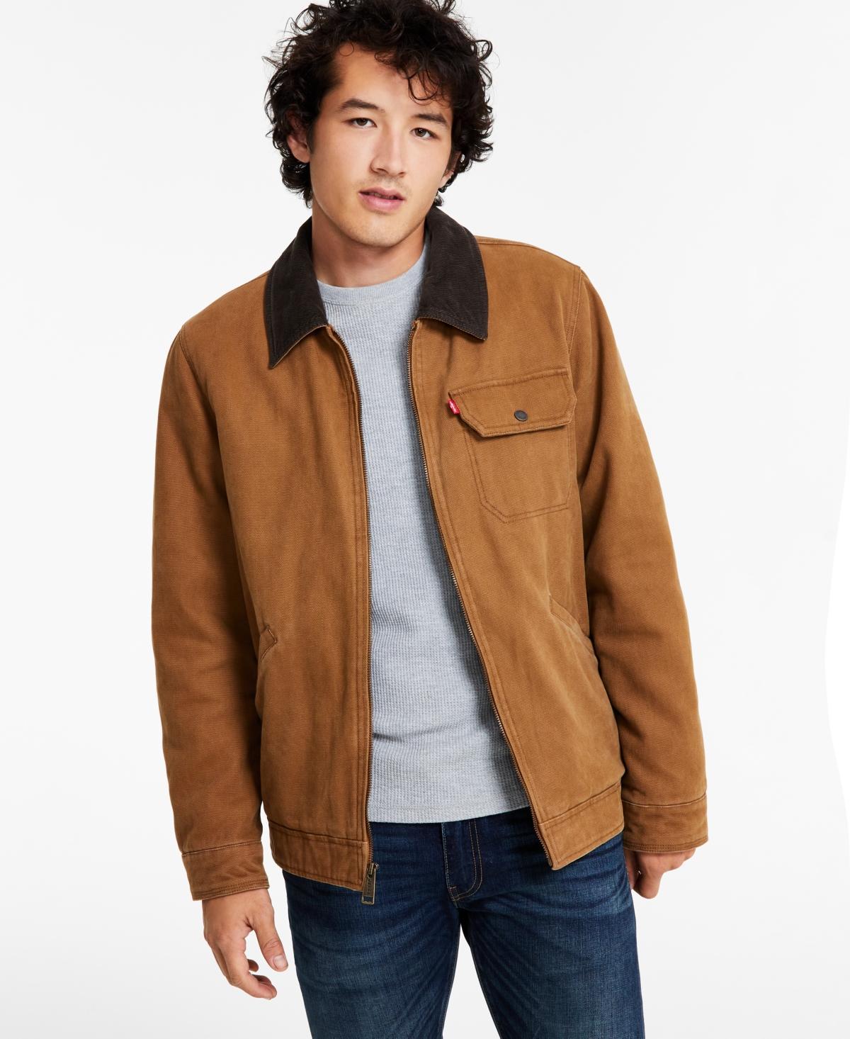 Men's Levi's® Trucker Jacket with Corduroy Collar, Size: Medium, Pink Product Image