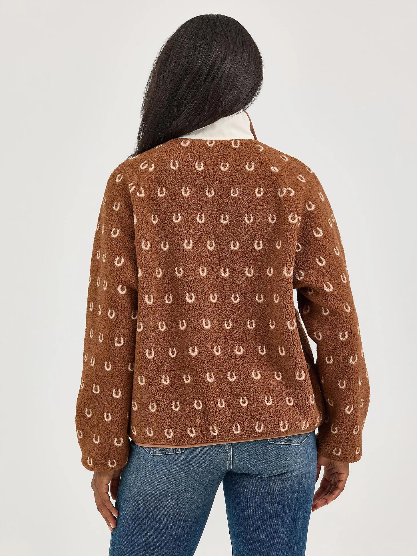 Women's Wrangler Retro® Half-Snap Sherpa Pullover Product Image