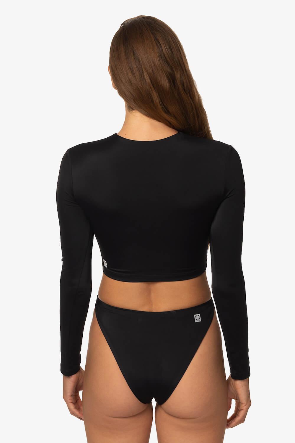 Haliewa Bikini Bottom - Black Female Product Image