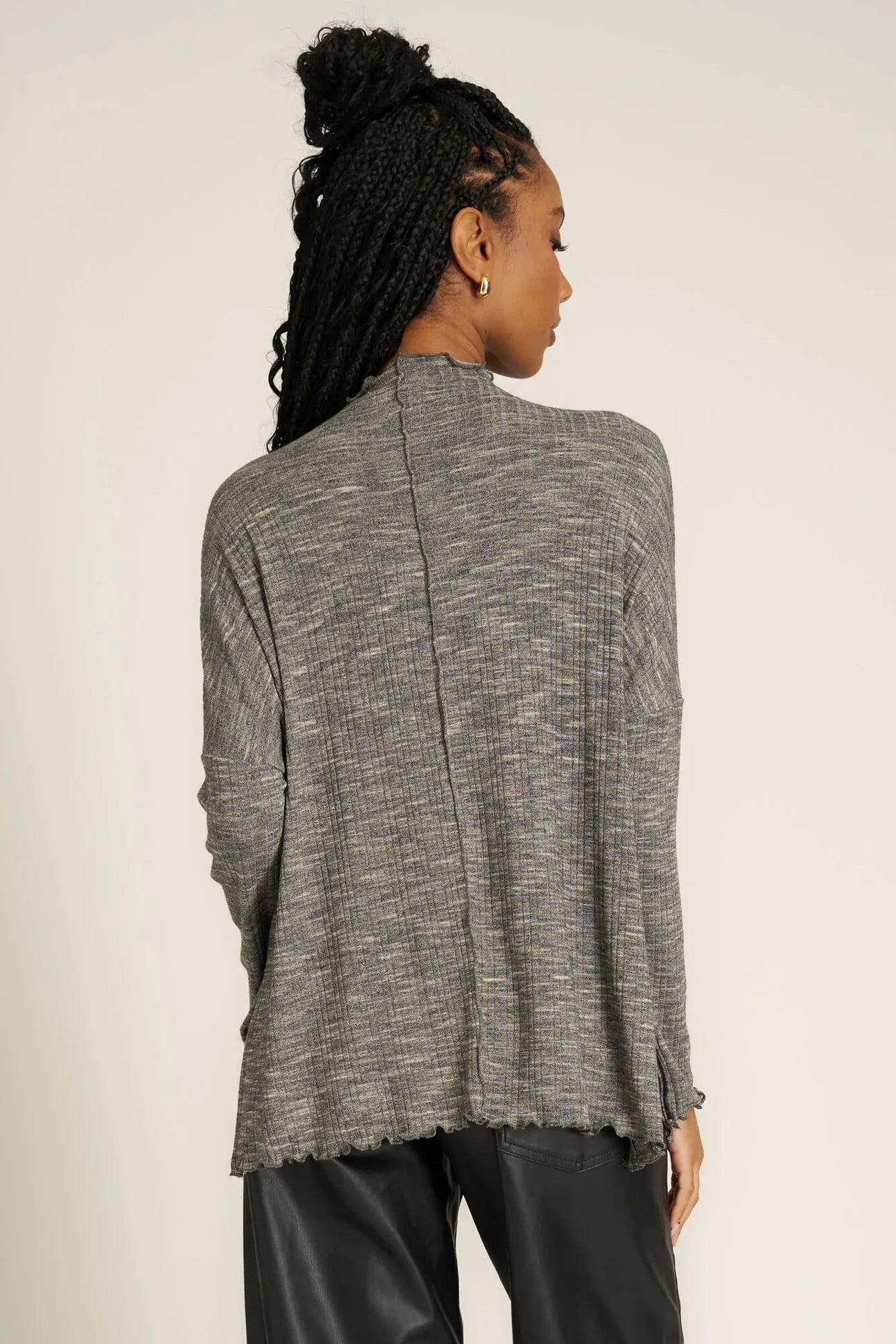 Project Social T Sea of Love Seamed Long Sleeve in Mother of Pearl Product Image