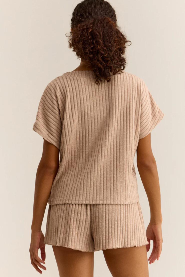 Harper Rib Vneck Product Image