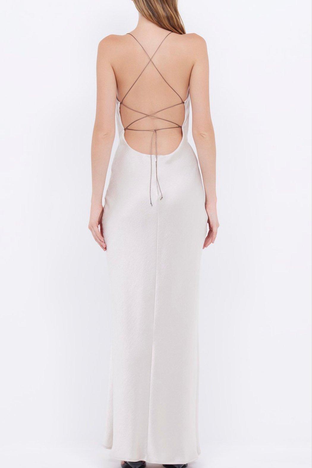 Allegra Tie Maxi-Dress Product Image
