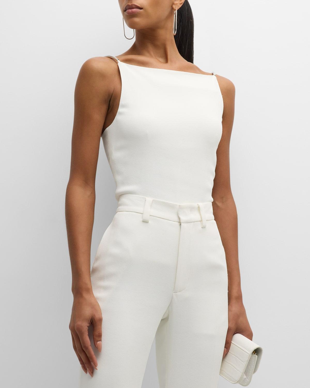 Womens Hardware-Strap Tank Top Product Image