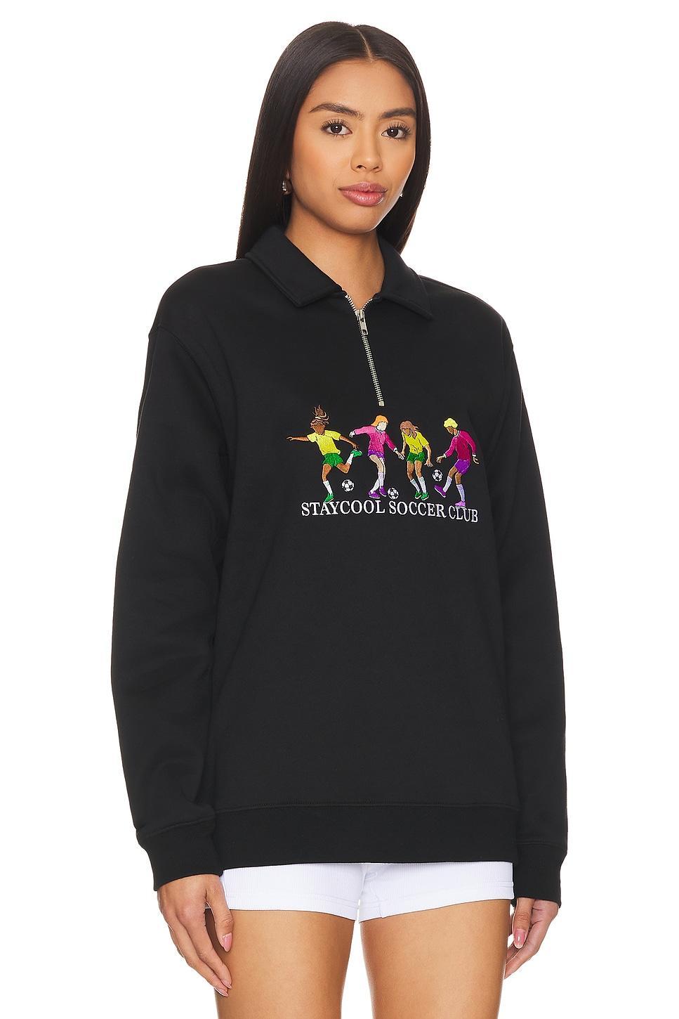 Soccer 1/4 Zip Sweatshirt Stay Cool Product Image